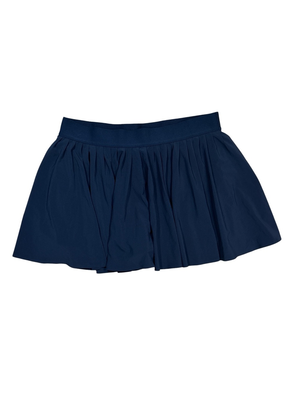 Aritzia Golden Navy Pleated Skort
